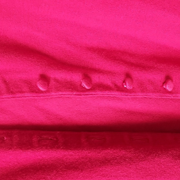 Grace Elements 1x 3/4 sleeve button down cartigan red - Picture 7 of 9